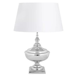 Srebrna lampa do salonu VIANO w stylu glamour